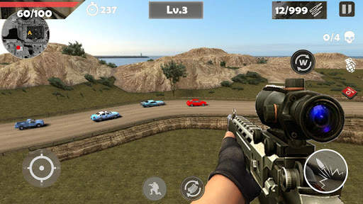 Sniper Traffic Hunter - FPS Shoot Strike screenshot 5