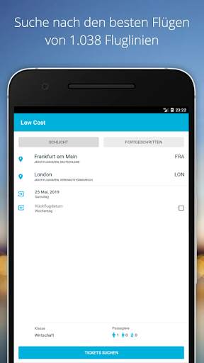 Billigflug App & Vergleiche günstige Flüge screenshot 4