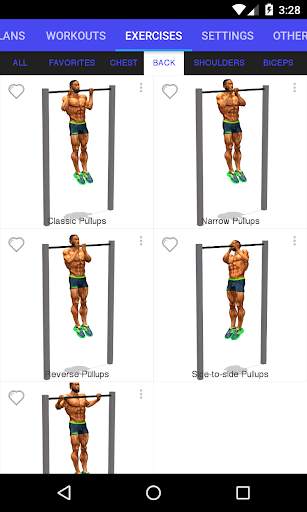 3D Home Workout(pushups,squats,situps,pullups) screenshot 4