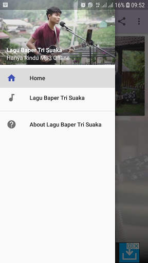 Lagu Baper Tri Suaka - Hanya Rindu Offline screenshot 1