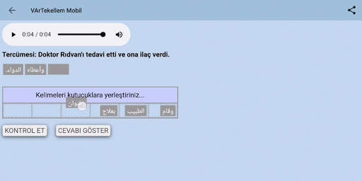 Videolarla Arapça Konuş screenshot 8