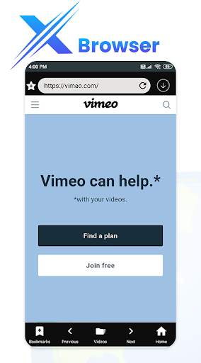 X Browser - X_N_X 🔥 Unblock,Video Downloader 2021 screenshot 4