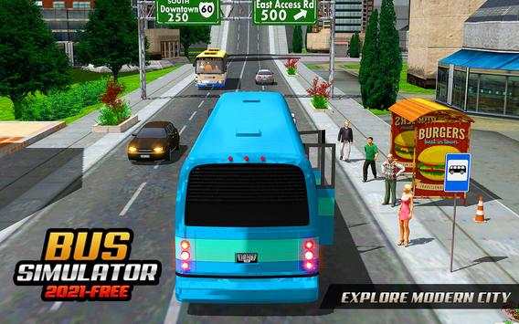 Big City Bus Passenger Transporter: Coach Bus Game screenshot 4