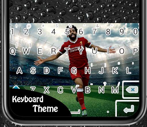 Keyboard of M Salah Theme screenshot 3