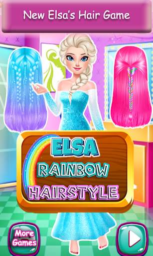Ice Queen Rainbow Hair Salon screenshot 1