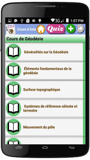 Cours de Geodesie screenshot 2