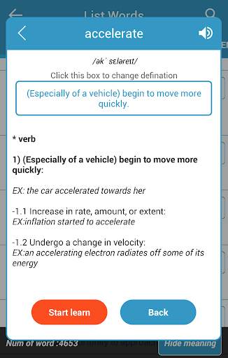 5000 IELTS Vocabulary screenshot 2