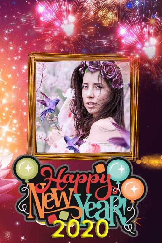 Happy New Year Photo Frames 2020 screenshot 1