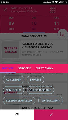 RSRTC RESERVATION APP screenshot 6