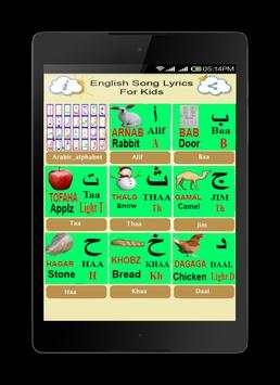 Letters Arabic Song screenshot 3