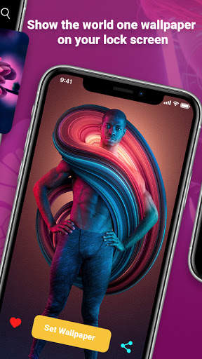 XNX Live Video Wallpaper - 4K-4D & Clock Wallpaper screenshot 6