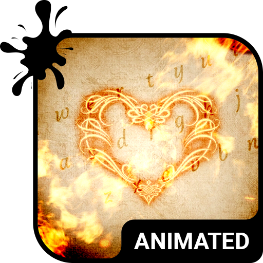 Love Scroll Animated Keyboard icon
