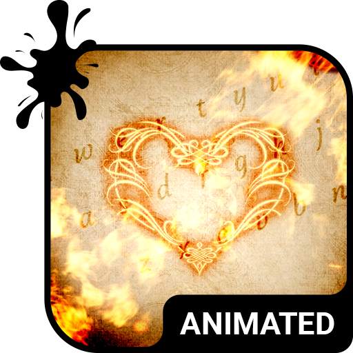 Love Scroll Animated Keyboard 3.63