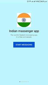 Indian massenger app screenshot 1