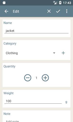 PackTeo - Travel Packing List screenshot 6