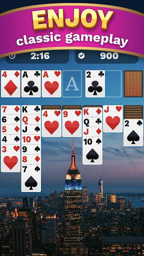 Solitaire Cube: Single Player (Classic Klondike) screenshot 3