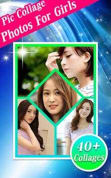 Pic Collage Photo For Girls screenshot 2