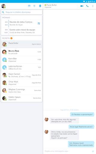 Skype for Business for Android screenshot 3
