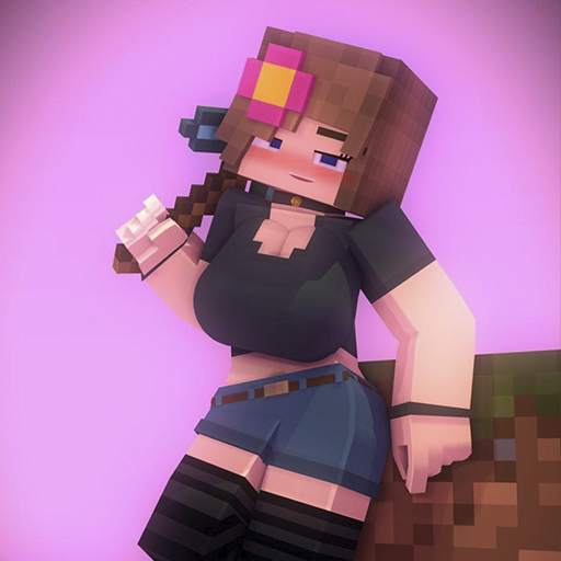 E girl Skin for Minecraft 1.1