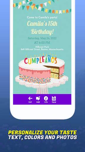 Invitation Maker & Card Design screenshot 3