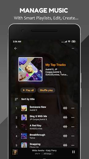 GO Music Player - MP3 Player & Offline Music screenshot 2