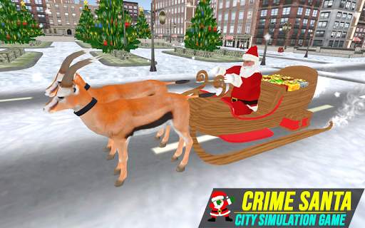 Santa Claus Rope hero Crime City Action Game screenshot 12