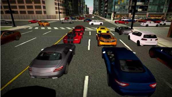 Sport Car Traffic Driving screenshot 5