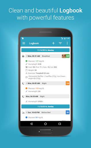 Diabetes:M - Management & Blood Sugar Tracker App screenshot 5
