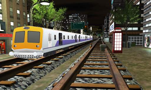Train Driving Mumbai Local 3D screenshot 1