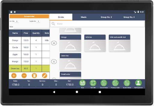 Mobile Restaurant Management screenshot 6