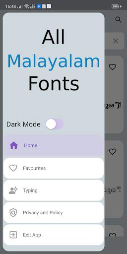 All Malayalam Fonts скриншот 4