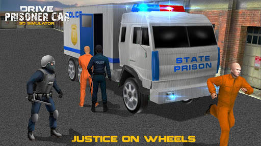 Drive Prisoner Car 3D Simulator screenshot 1