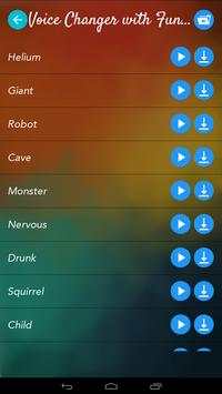 Voice Changer Funny Effects screenshot 3