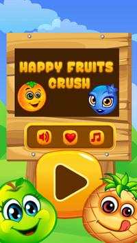 Happy Fruits Crush screenshot 2
