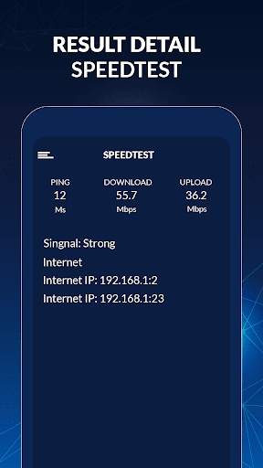 Free internet speed test - Wifi Speedtest Master screenshot 4