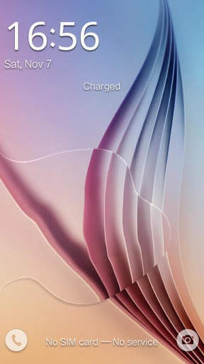 S6 WaterDroplet Locker screenshot 3
