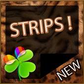 Sweet Strips GO Launcher Theme 3.0