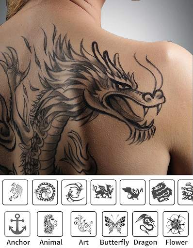Tattoo on My Photo screenshot 5