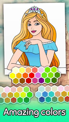 Prinses kleurboek screenshot 4