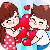 Romantic Couple Stickers 1.1