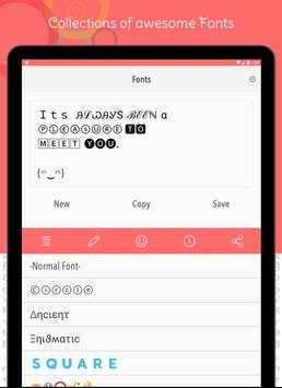 Fonts Keyboard - Font Style Changer screenshot 5