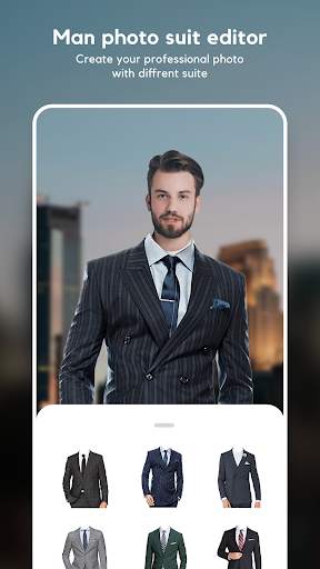 Men Photo Suit Editor 1 تصوير الشاشة