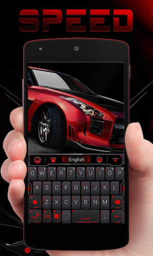 Speed GO Keyboard Theme screenshot 1