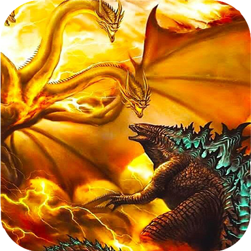 Godzilla vs ghidorah Wallpaper icon