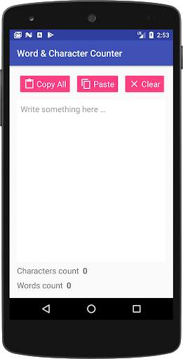 Word & Character Counter screenshot 1