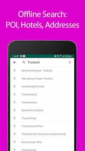 Thailand Offline Map and Trave screenshot 3