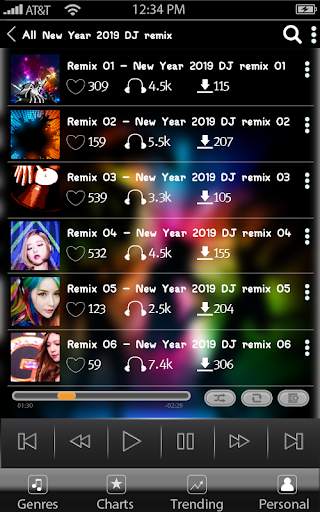 New Year 2020 DJ remix screenshot 2