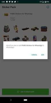 PUBG Stickers for WhatsApp screenshot 2