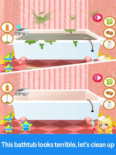 Housekeeper Bathroom Cleaning and Washing screenshot 4