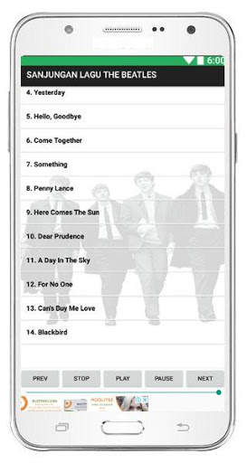 LAGU LAGU THE BEATLES screenshot 2